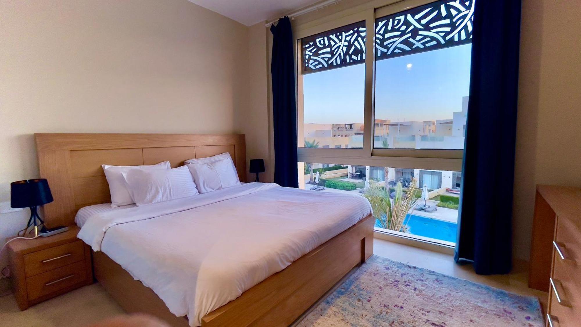 Mangroovy Seaview 2Br Beach And Pool Free Access Apartamento Hurghada Exterior foto